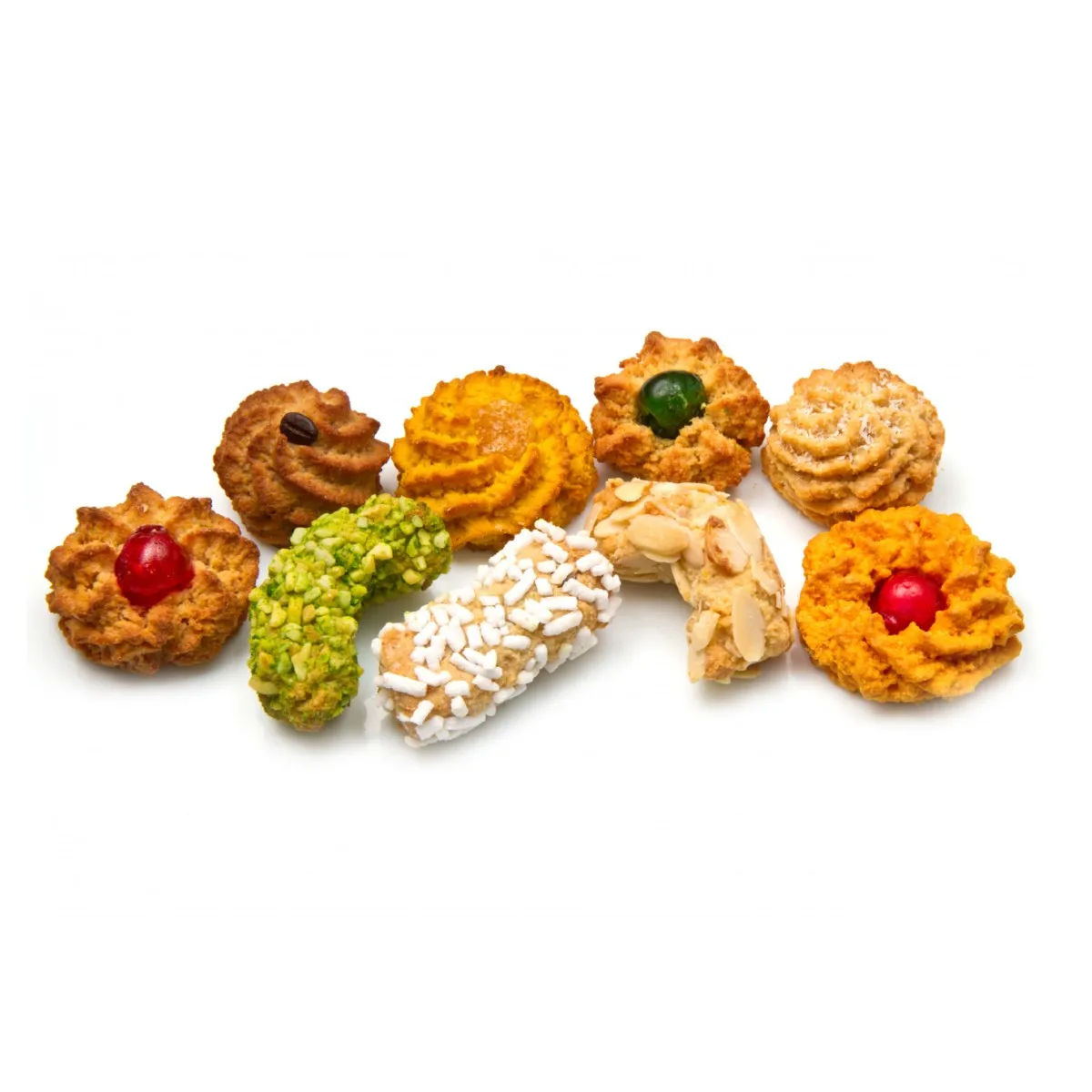 biscuits and cookies - Handmade Italian Almond Paste Cookies - Frozen Biscuits - Ideal for Bakery or Restaurant - snack food