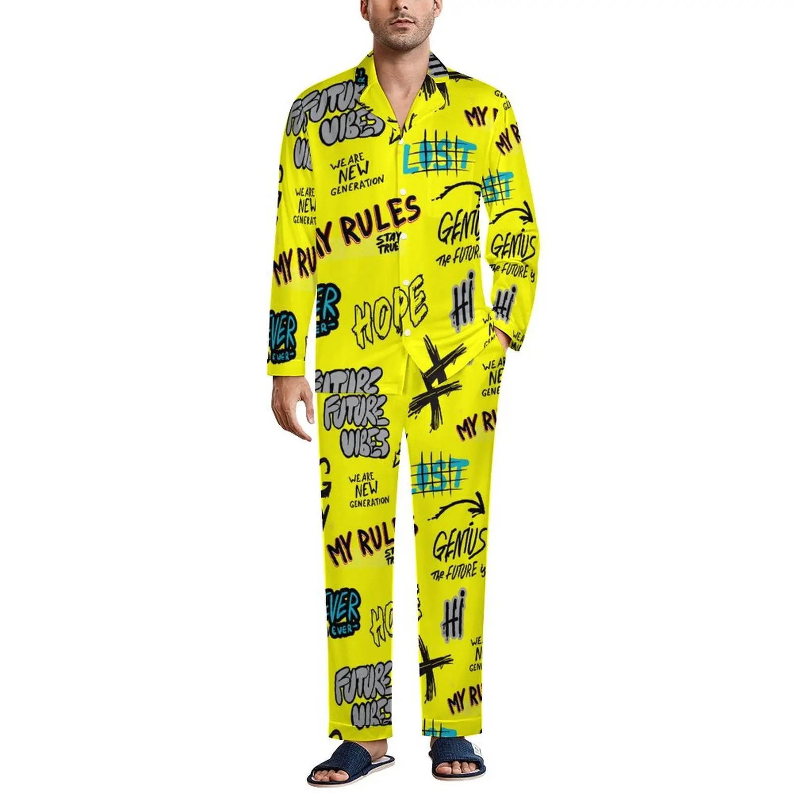 Природа _ горы океан парусник художественные эффекты ручная роспись акварель эскиз набор пижам В курортном стиле