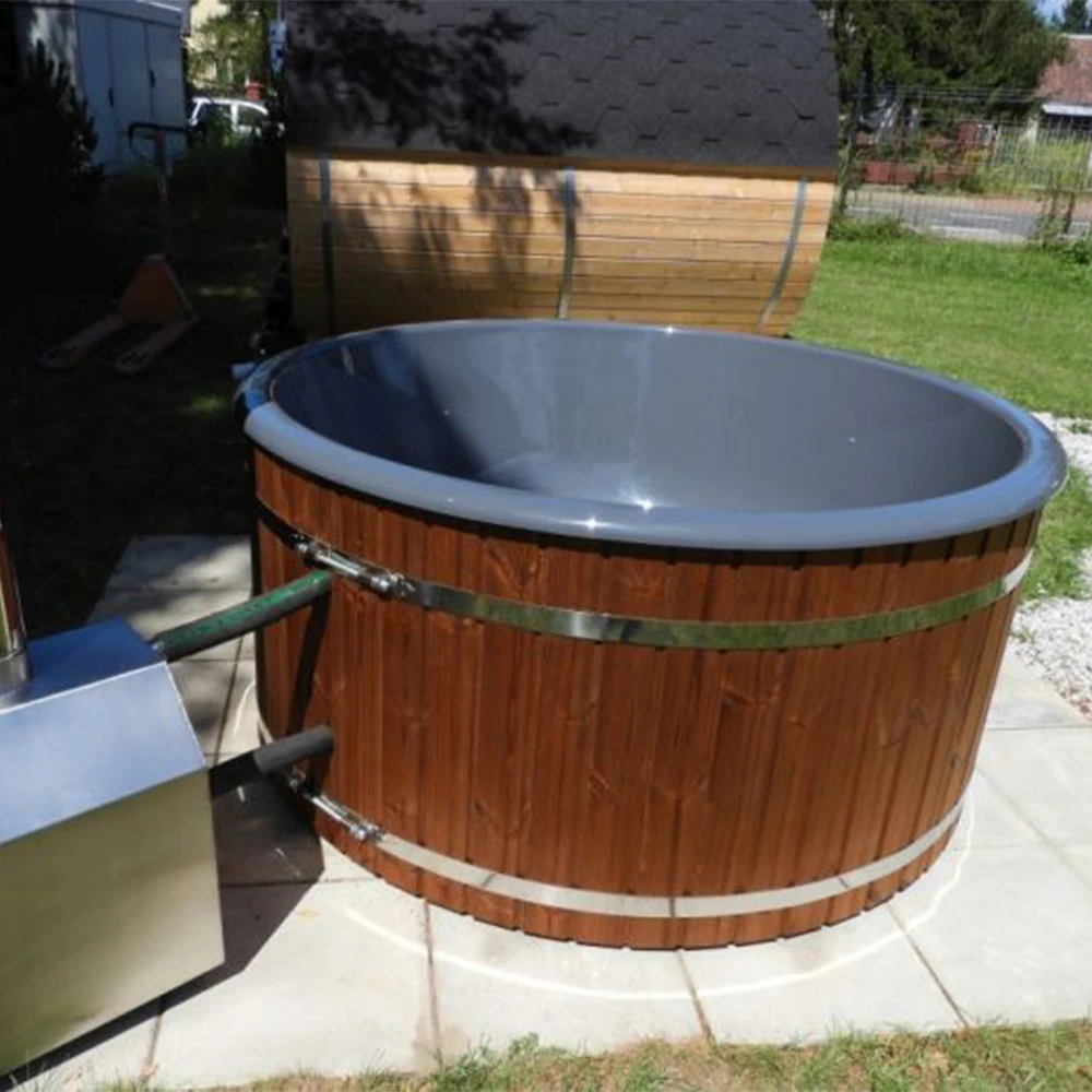 European Bathtub Round Big Portable Large SPA Hot Tub For 10 People Hot Tube Outdoor SPA Tubs