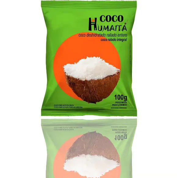 Authentic 24x3,53oz Dry Dehydrated Small Flakes SHREDDED Coconut Kernel Powder Good Quality Food Grade Wild Cultivation