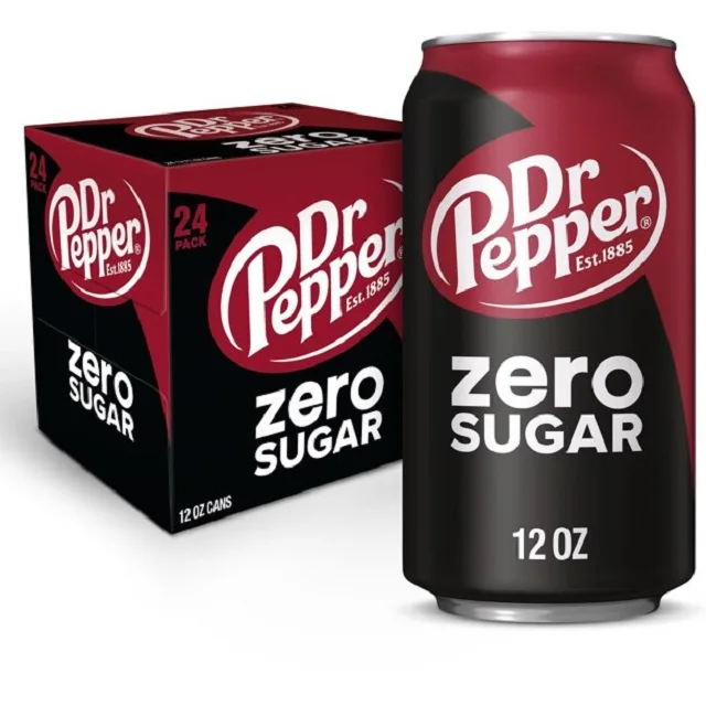 Wholesale Distributor Dr Pepper & Dr Pepper Zero soft drink is available in Bulk Supply