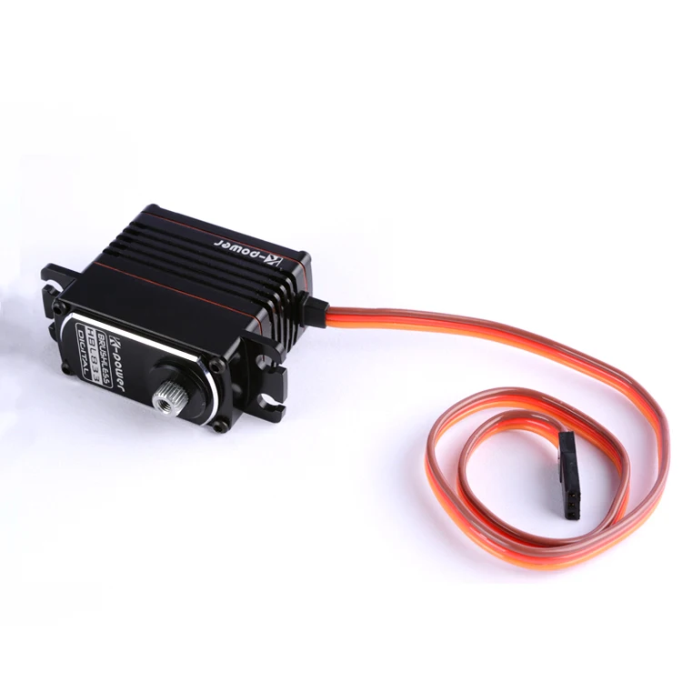 Standard Full CNC aluminum case 10kg High Torque  Titanium Gear Waterproof RC Brushless Digital Servo for RC Car Model DIY