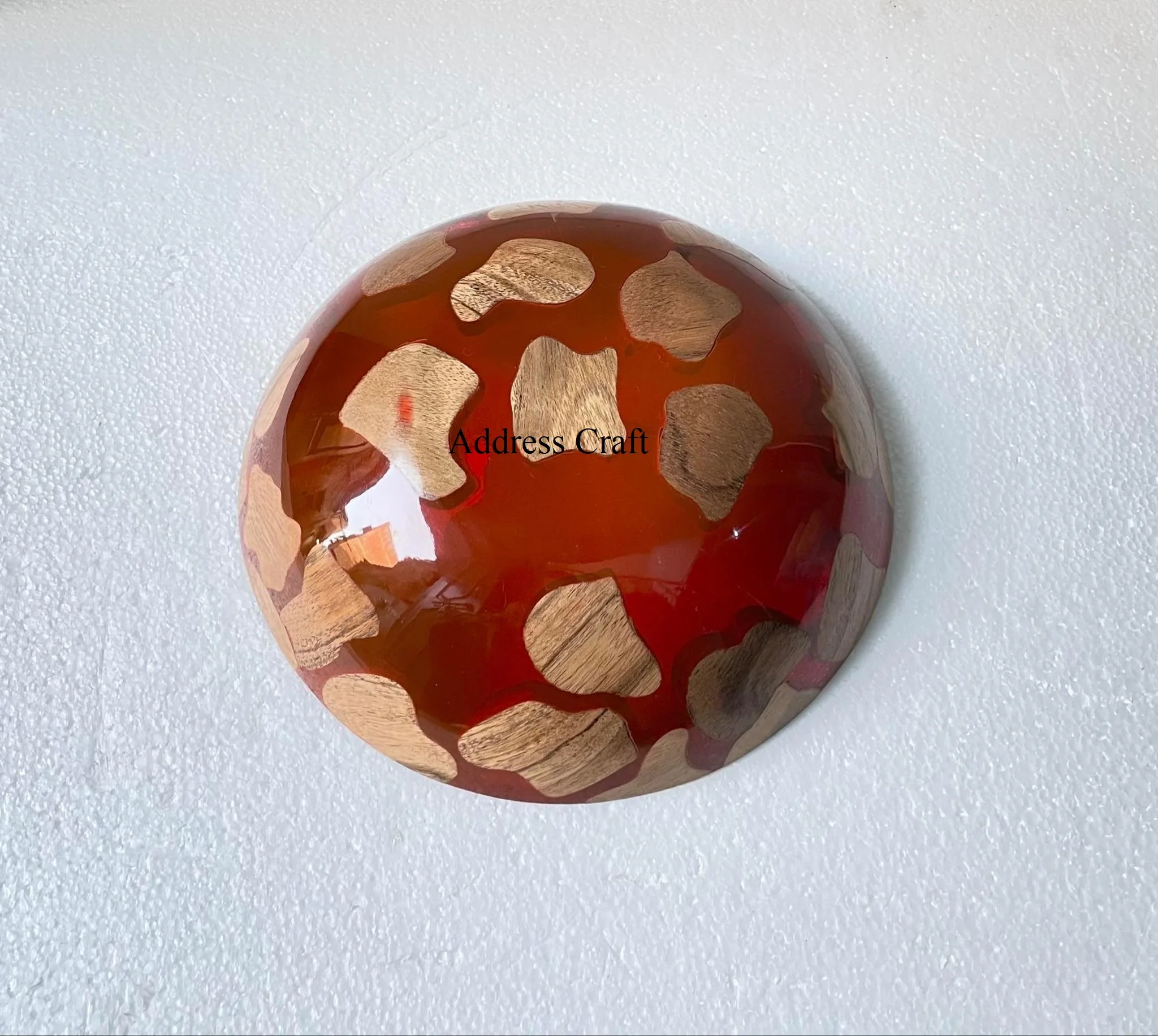 Affordable Price Bowl Decorative Wood Resin Fruit Bowl Creative Resin Bowl Tableware Table Decoration Platters Dinnerware Set