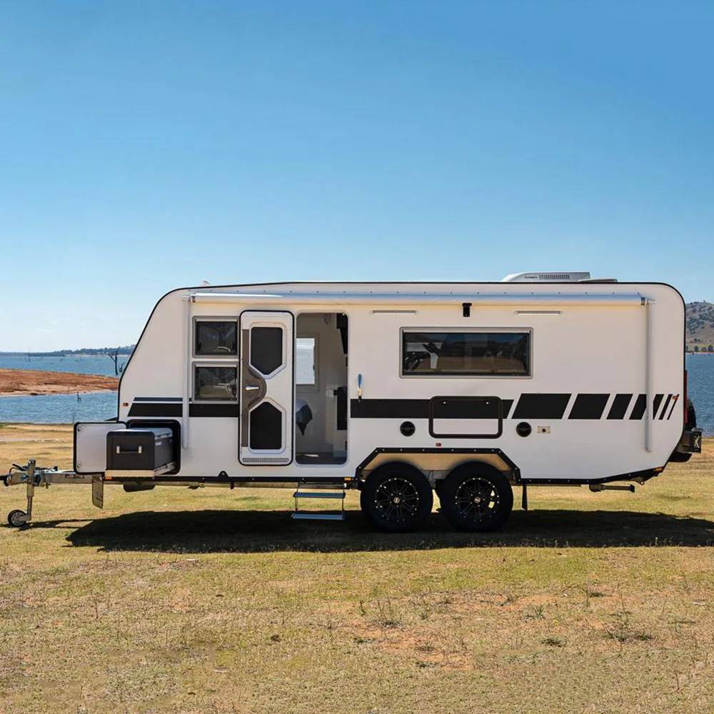 Best Price High Quality 4X4 Off Road Hard Top Camper Travel Trailer Mobile Caravan for Sale