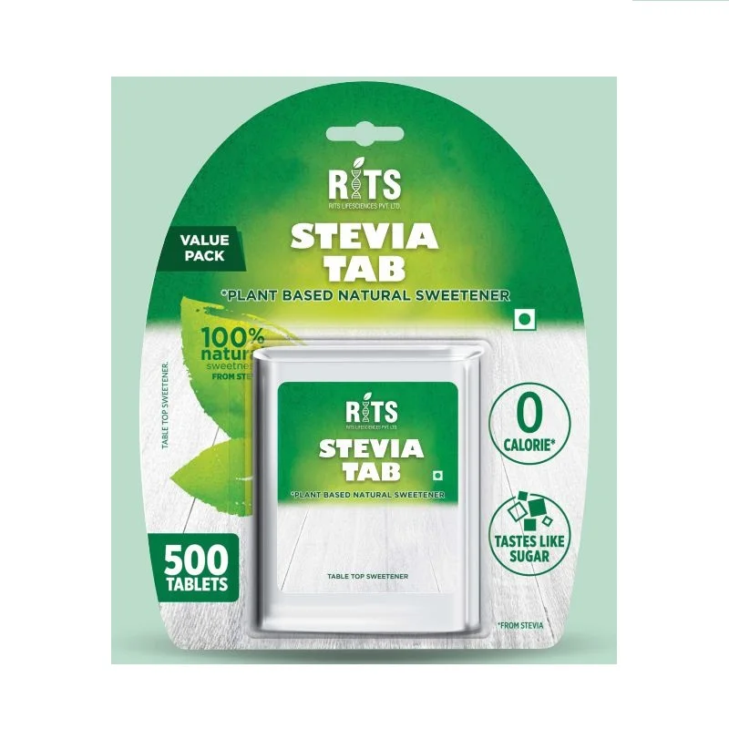 Instant Soluble Low Calorie 100 Stevia Pills 100% Natural Sweetener Stevia Pills from Indian Exporter