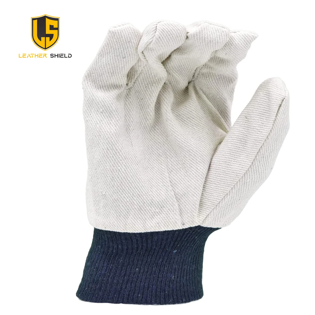 Factory Labor Construction Industrial Cotton Glove With Smooth Latex Coating Work Safety Gloves