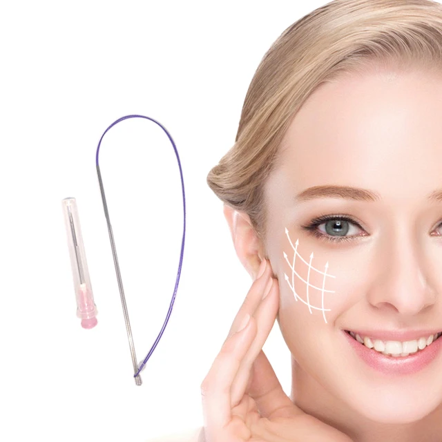 Korea Cog Pdo Pcl Thread Cannula 30g 25mm Mono Pdo Thread Lifting For Face Nose Eye Body