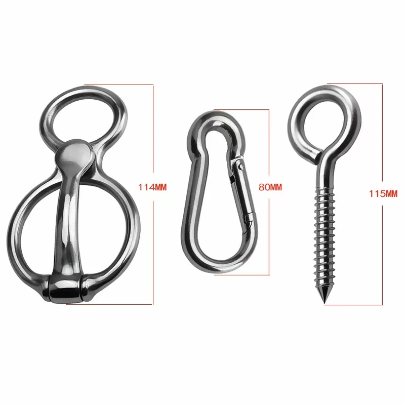 New Product Horse Accessories Stainless Steel  Lead Rope Holer Safe And Durable Horse Tie Ring