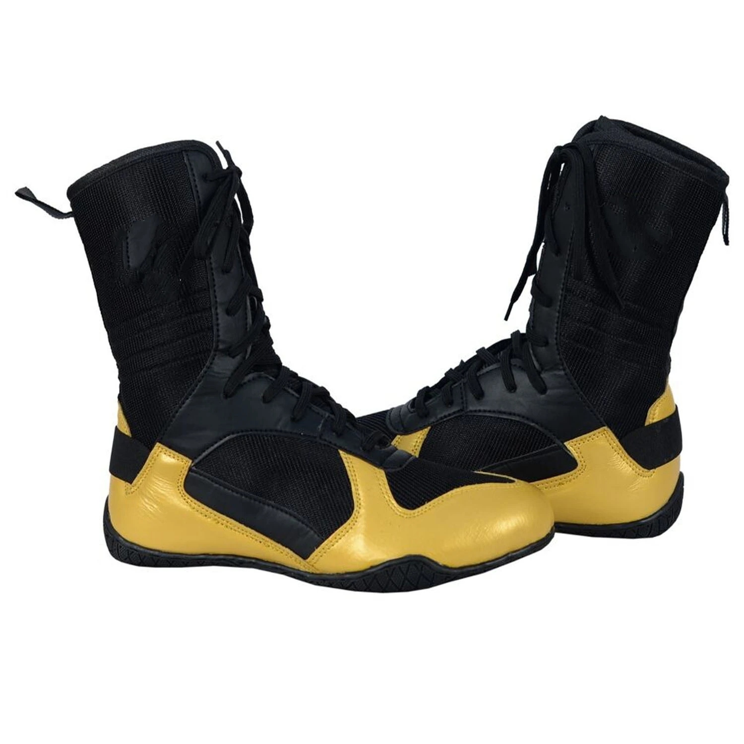 Custom High Top Training Boxing Boots Relax Ankle Which Give Long Lasting Performance New Professional Boxing Shoes For Men