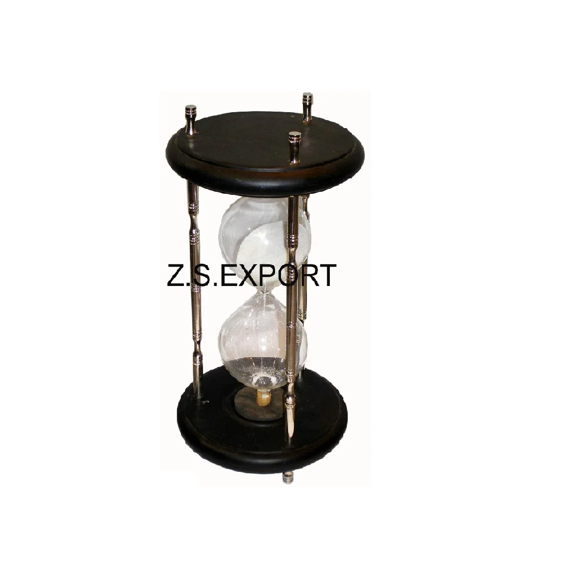 New Modern design Metal Sand Timer Metal hourglass Wholesale Vintage  home decorative Office Desk Item Nautical sand timer