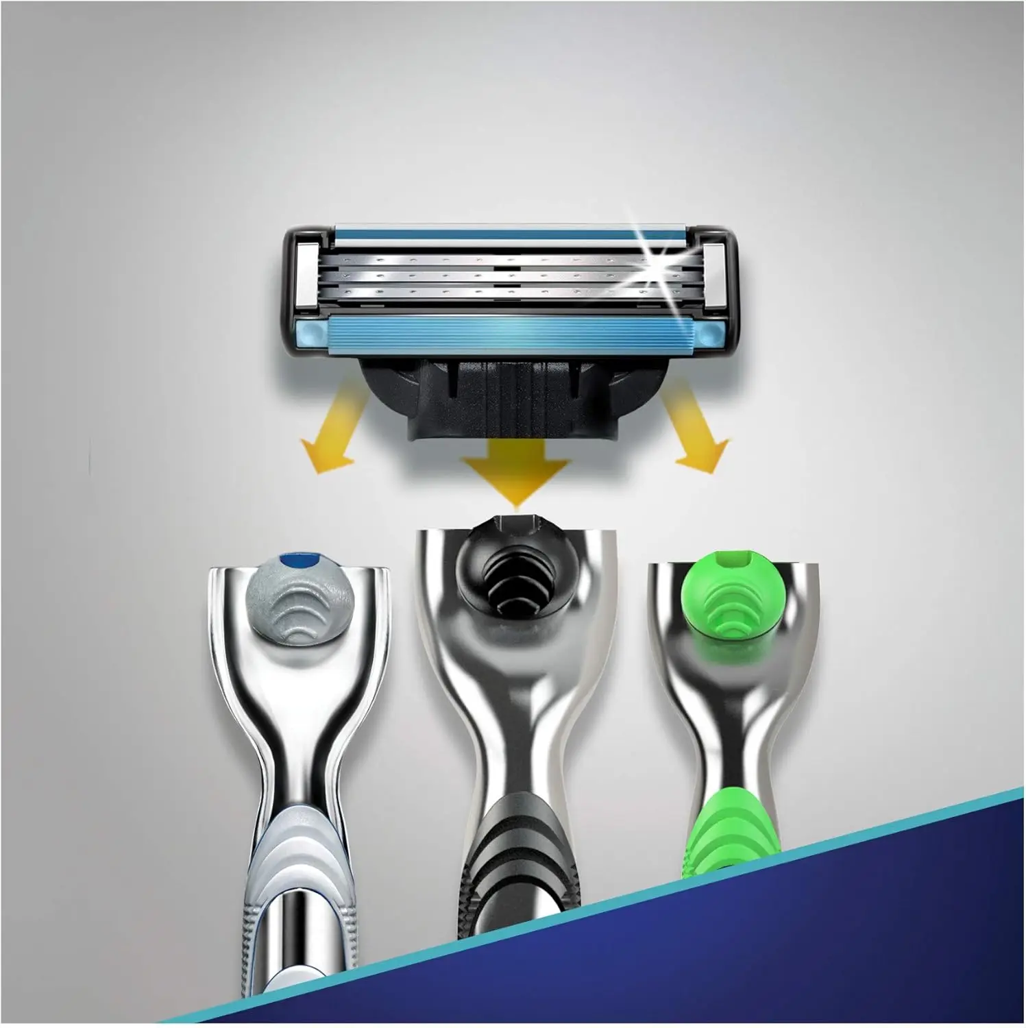 Gillette Mach3 бритвенные лезвия для мужчин 12 штук