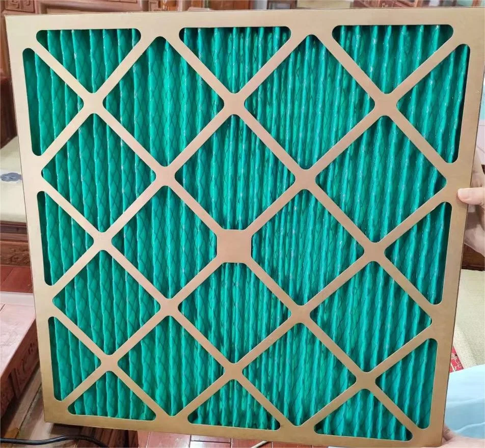 Factory Manufacture Various Air Purifier Filter Primary effect paper frame filter