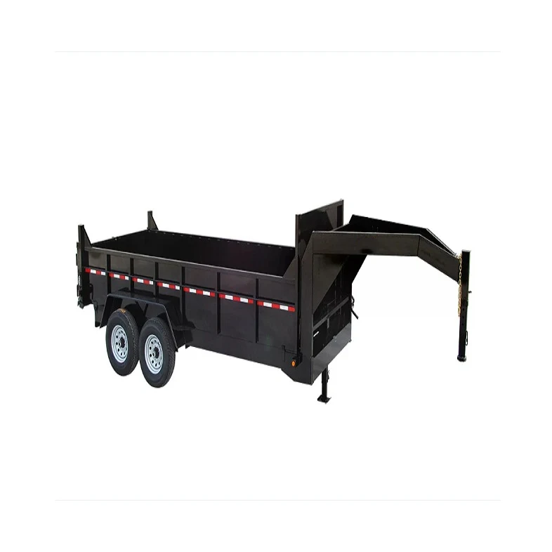 Buy Top Quality 4 Wheel 3-10 Ton Agriculture Farm Trailer 2 Wheel hydraulic dump tractor trailer