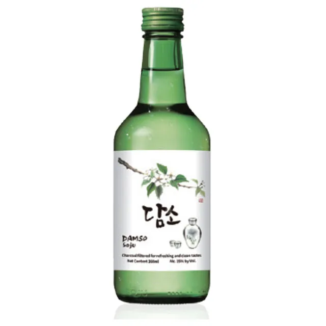 Fruit flavored soju, Korea, KOREAN BBQ, Damso