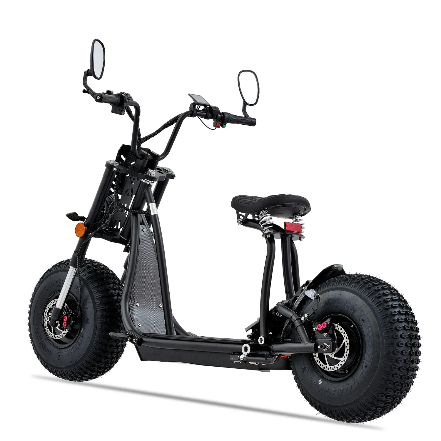 Multi-function Adult 60mph Motorcycle Shock Absorber Unisex Electronic Car CRUISER Electronic Side Mirror 3000w Electric Scooter