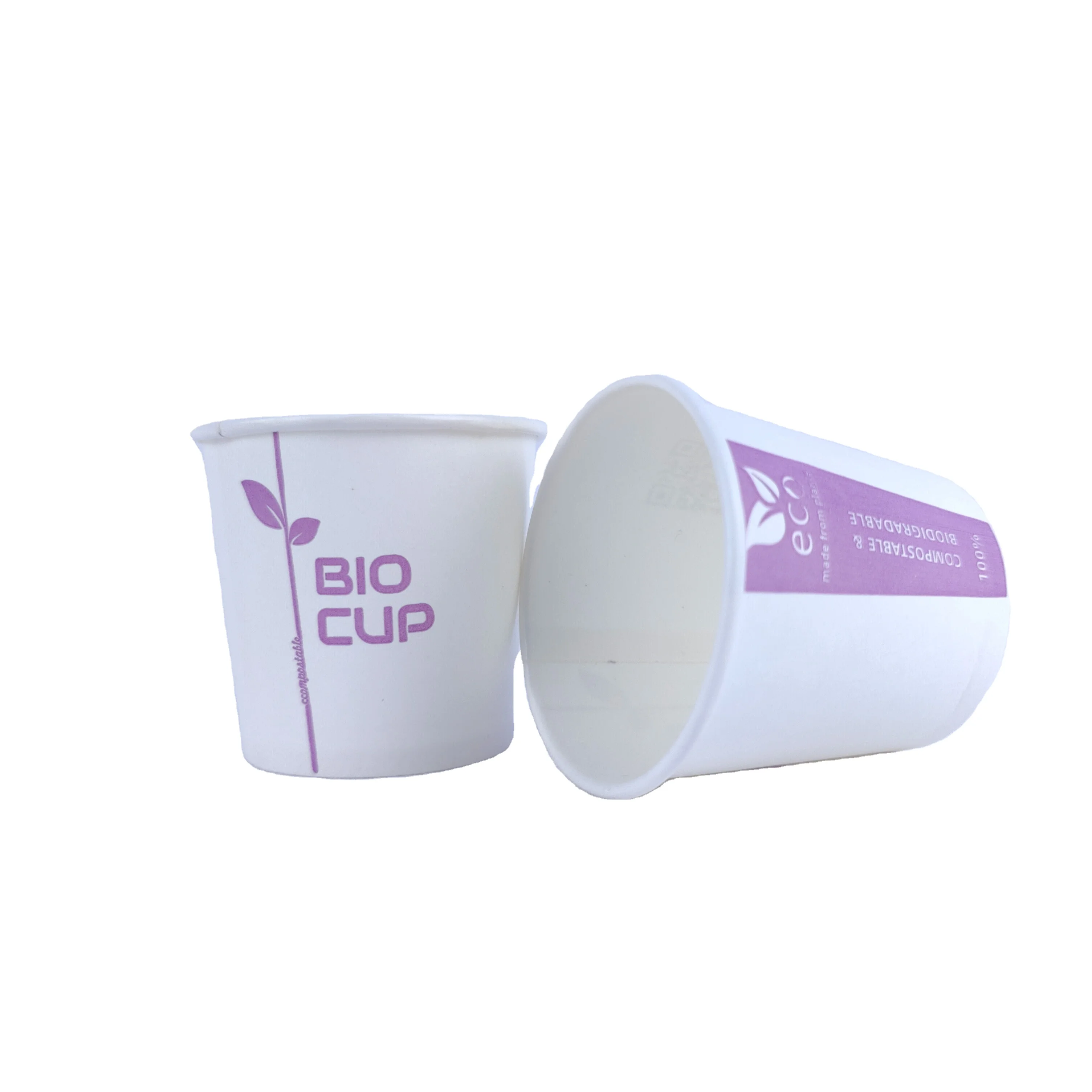 3 унции биоразлагаемый экологически чистый бумажный стаканчик с принтом логотипа под заказ | Одноразовые бумажные стаканчики для одноразового использования и бросания