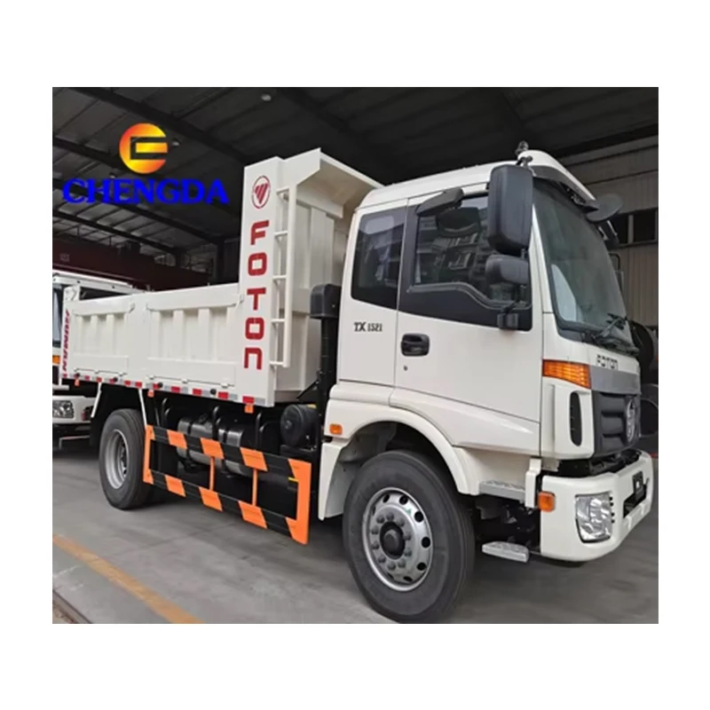 Foton Light Truck New Used Foton 4x2 6 Wheels 10 Tons Light Dump Trucks for Sale