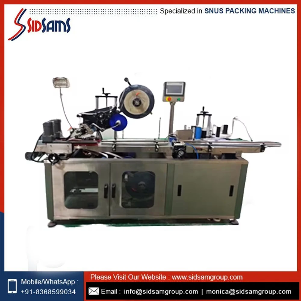 High Quality Best Product Small Vertical Sticker Labeling Machine For Container At Wholesale Price