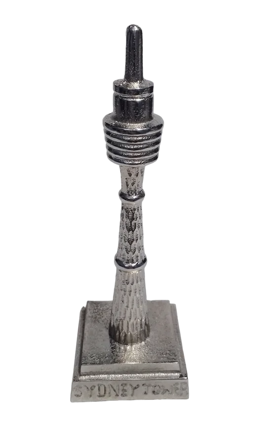 Kuala Lumpur Tower Model Decorative Cast Aluminium Large And Tall Tower Elegant Tower Object For Office Desk Showcase Decors