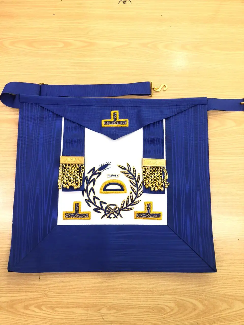 Masonic Regalia Privational Craft Deputy Apron High Quality Embroidered Custom Made 2023 Privational Craft without Dress Apron