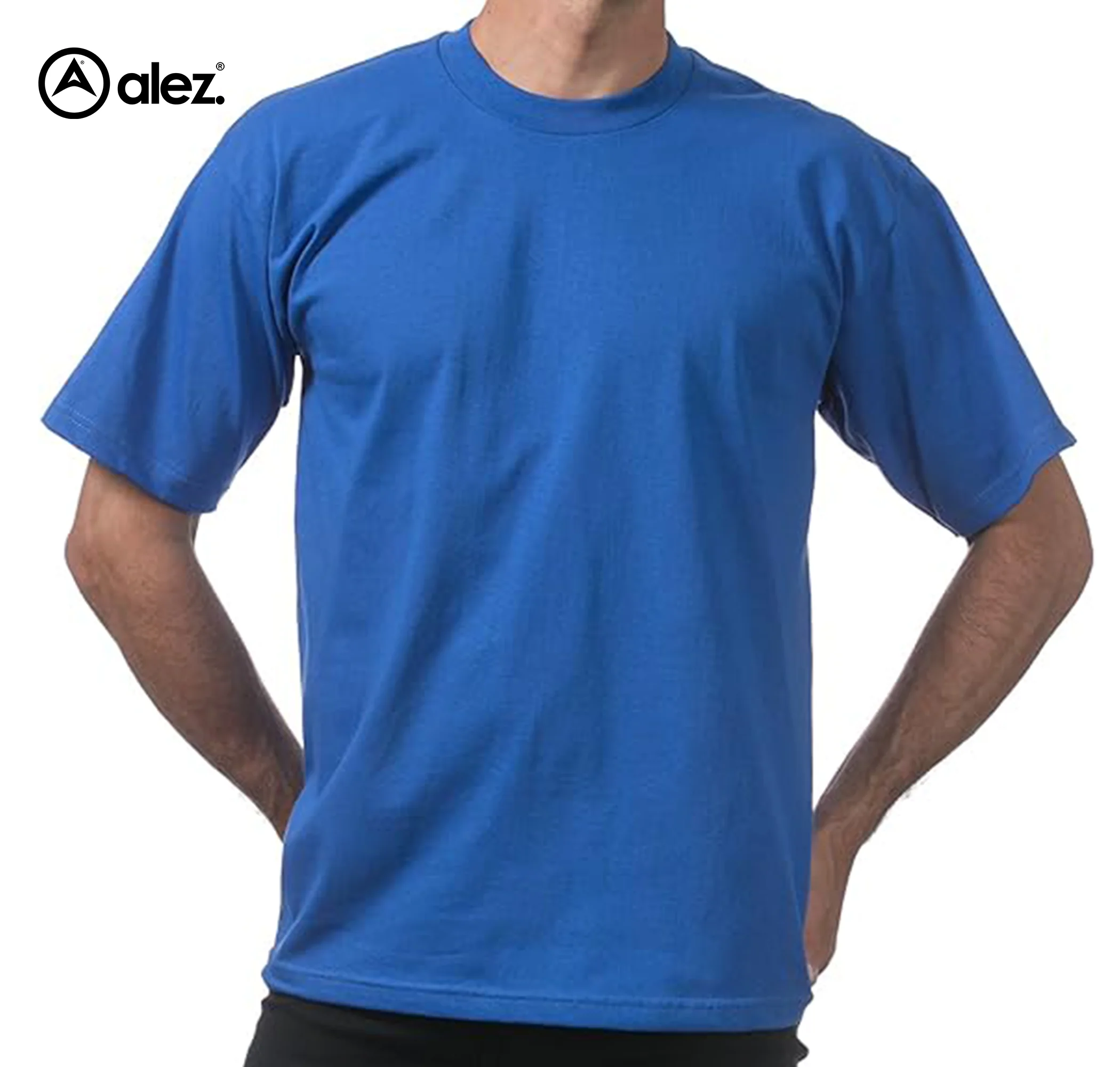 Wholesale Supplier Of Alez Apparel Fashion-Forward Mens T-Shirt Breathable 100% Organic Cotton Custom Logo Streetwear Style