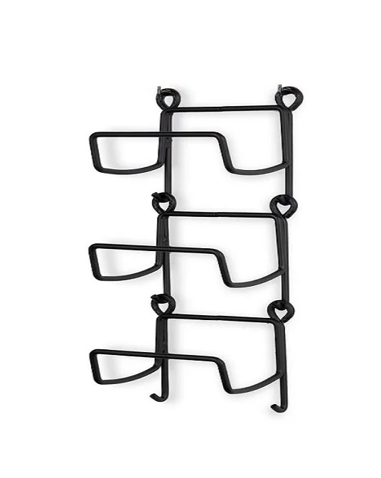 Metal Wine Rack for Home Countertop Wrought Iron Wine Bottle Holder for Storage Suitable for Regular Size Bottle