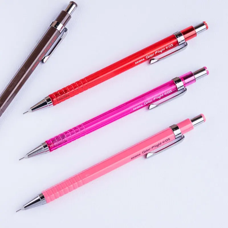 Color Flight Drawing Automatic Mechanical Pen Hex Axis(Order Remark Model)
