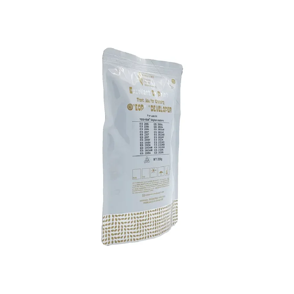 EOP21 Brand Copier Printer Refill Bag 200g 100% Compatible TOSHIBA E-STUDIO 2006/2309A/2802A/2323AM Black Developer Powder