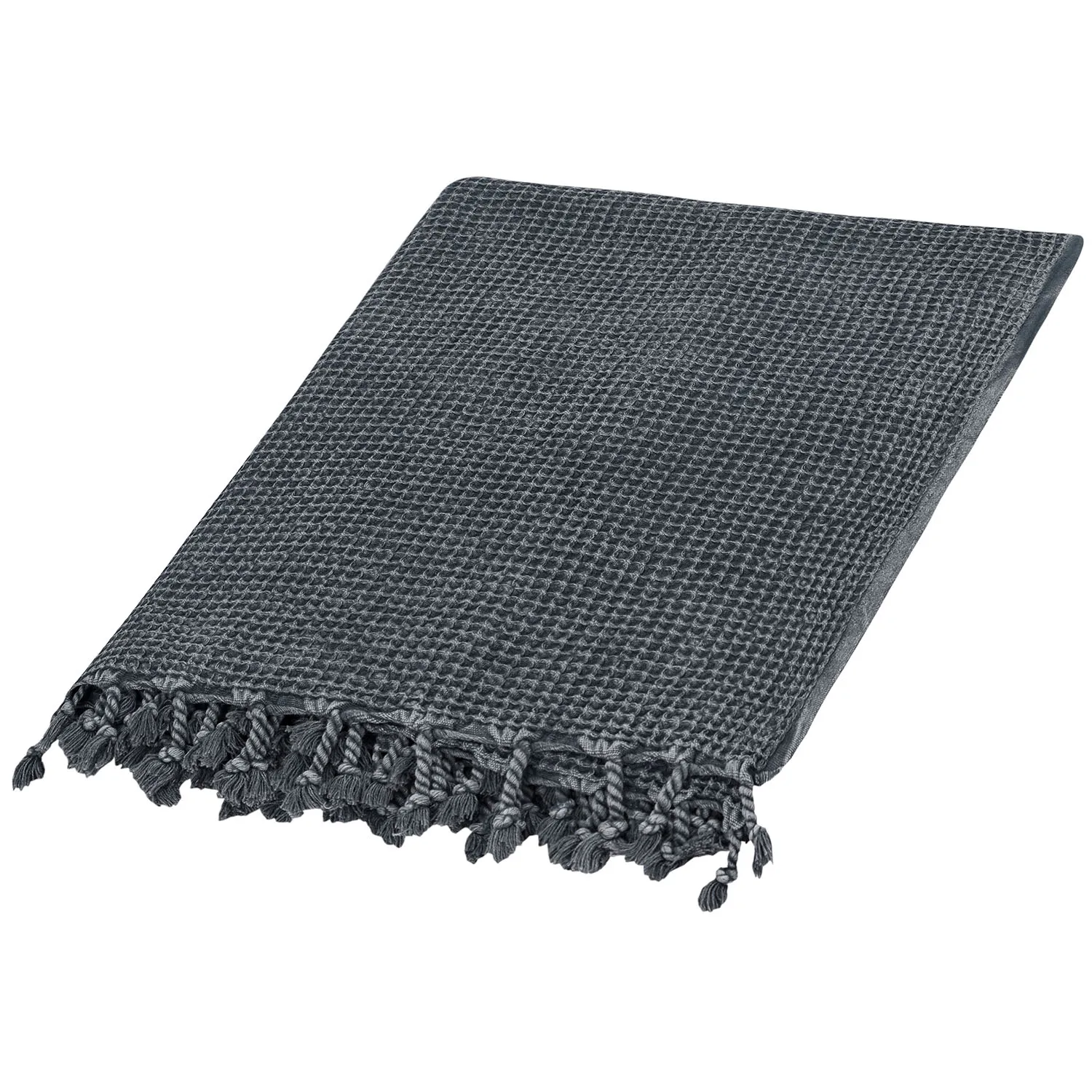Waffle Design Turkish Beach Throw Blanket 170*210cm Oversize Turkish Towel 980 gr From Turkey