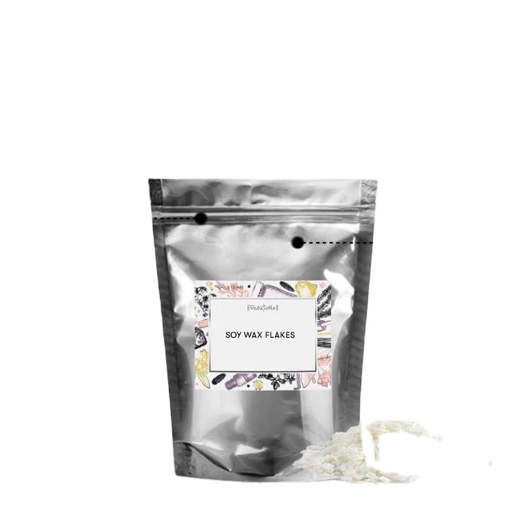 100% Natural Premium Cosmetic Pure Grade Triple Filtered Easy Melt Soy Wax Flakes | Organic Soy Wax Flakes at Bulk Rate