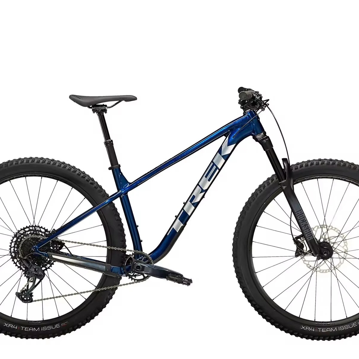 Discount Roscoe 8 Hardtail Trail MTB Mulsanne Blue Front Disk Bike