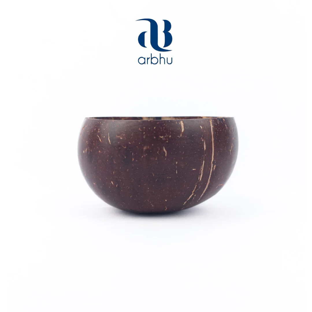 Biodegradable Natural Coconut Shell Bowl | Eco Friendly Coconut Shell Bowls For Ice Cream and Salads