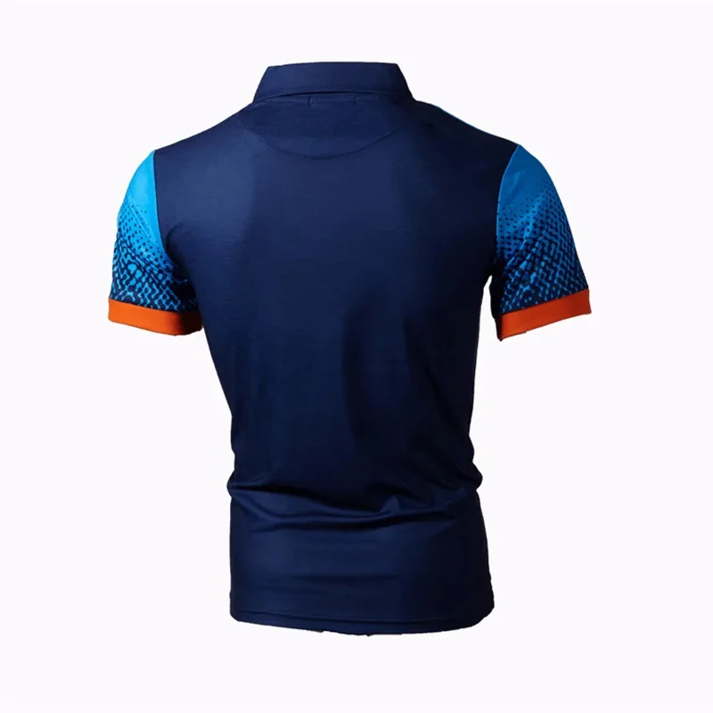 Wholesale High Quality Golf Shirts For Men Short Sleeve Polo Athletic Casual Printing Golf Polo Shirts