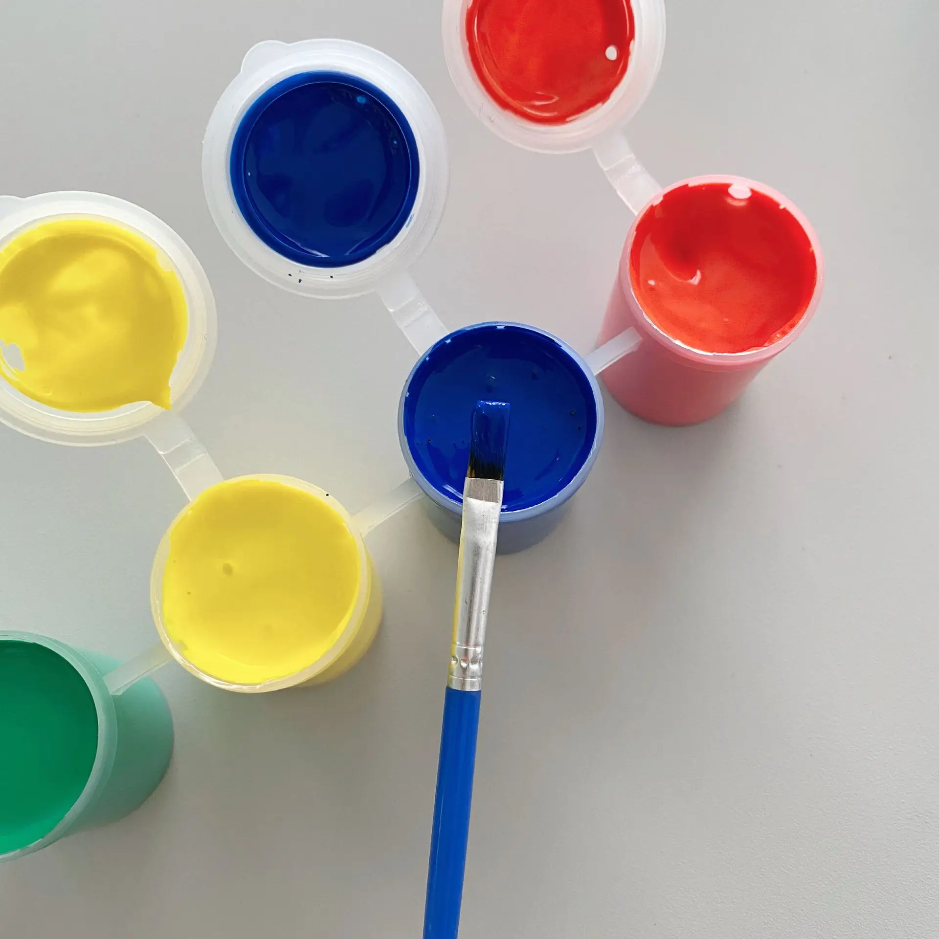 5ml/3ml Painting by Numbers DIY Acrylic painting set with brush