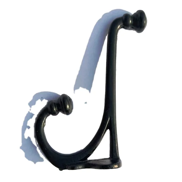 Wholesale wall hooks for home hotel & shop at low cost custom size metal cast wall hooks clothes Metal Alloy Hooks