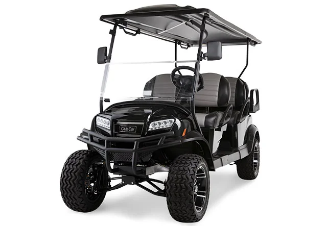 Club Lifted 4 Passenger Golf Cart with seats