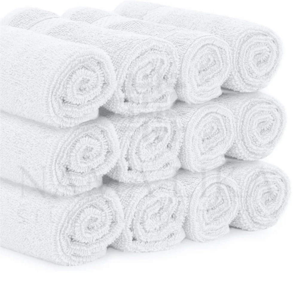 Quick Dry From Pakistan Factory Manufacturing 100% Organic Cotton High Quality Luxury Face & Hand Towels With Your Logo Design