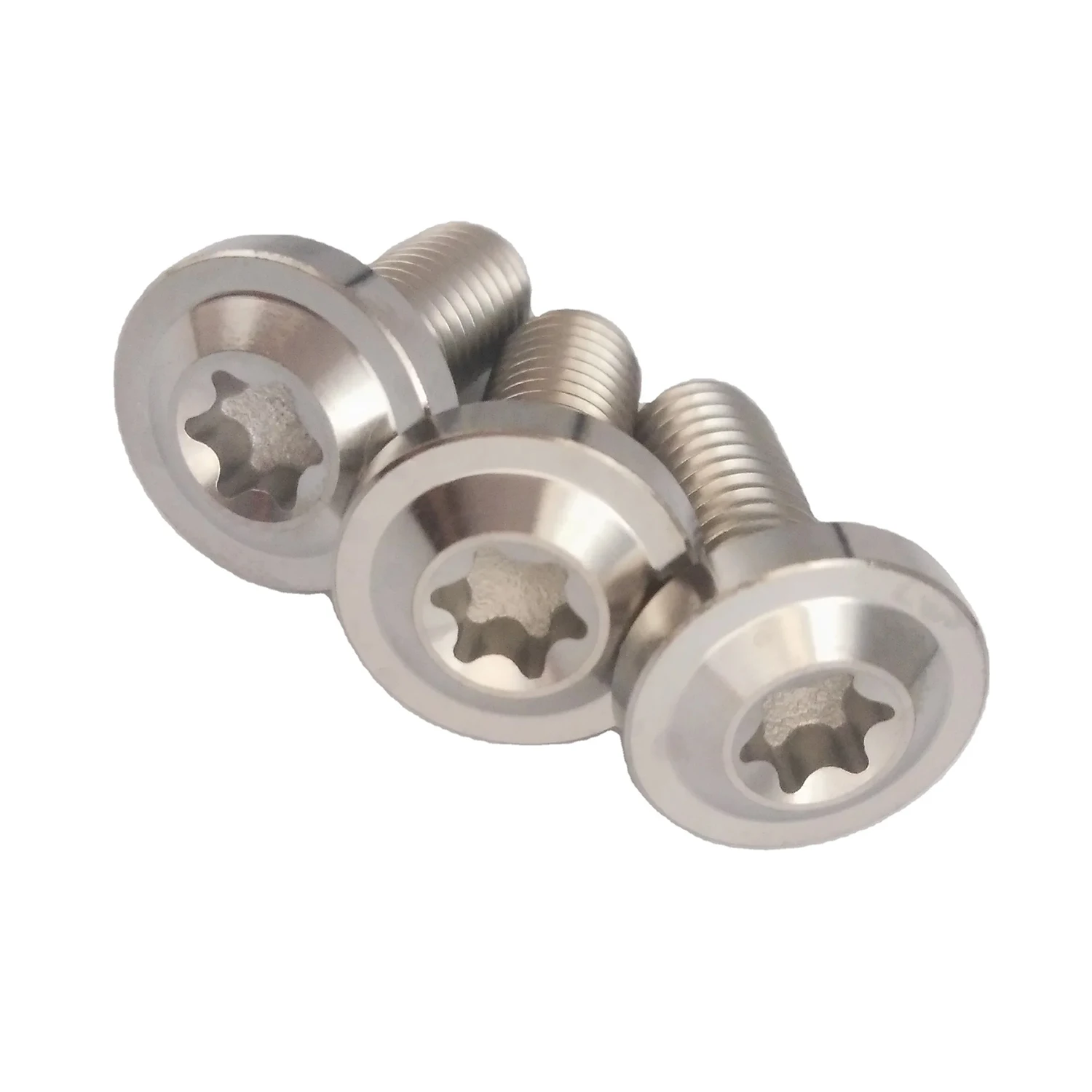 GR5 Disc Bolt Titanium Plain Finish Motorcycle Studs ANSI Standard Wholesale Metal Studs Bolts for Motorcycle