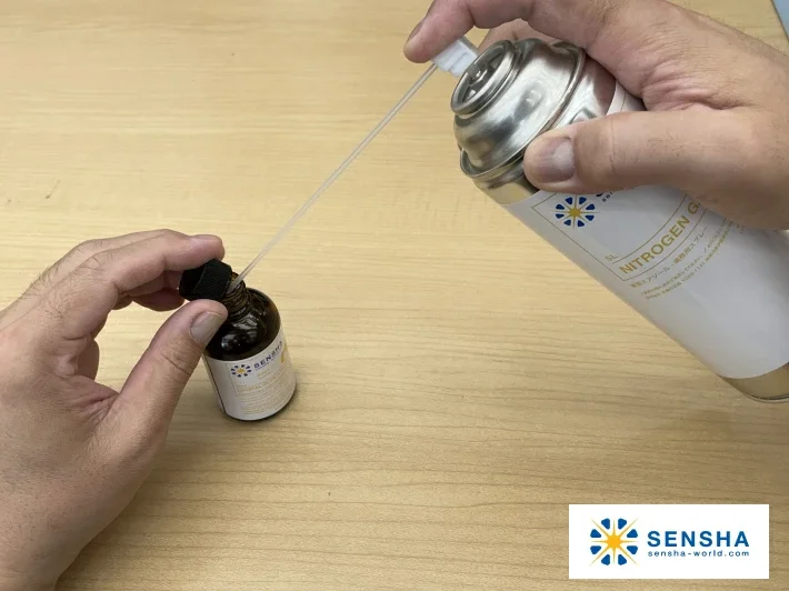 Nitrogen filler for coating agents to prevent from solidified NITROGEN 5L by SENSHA