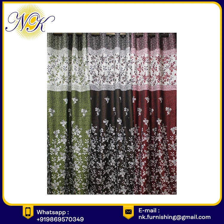 Low Price Fancy Design Curtains For Living Room Decoration With Small MOQ Accepted