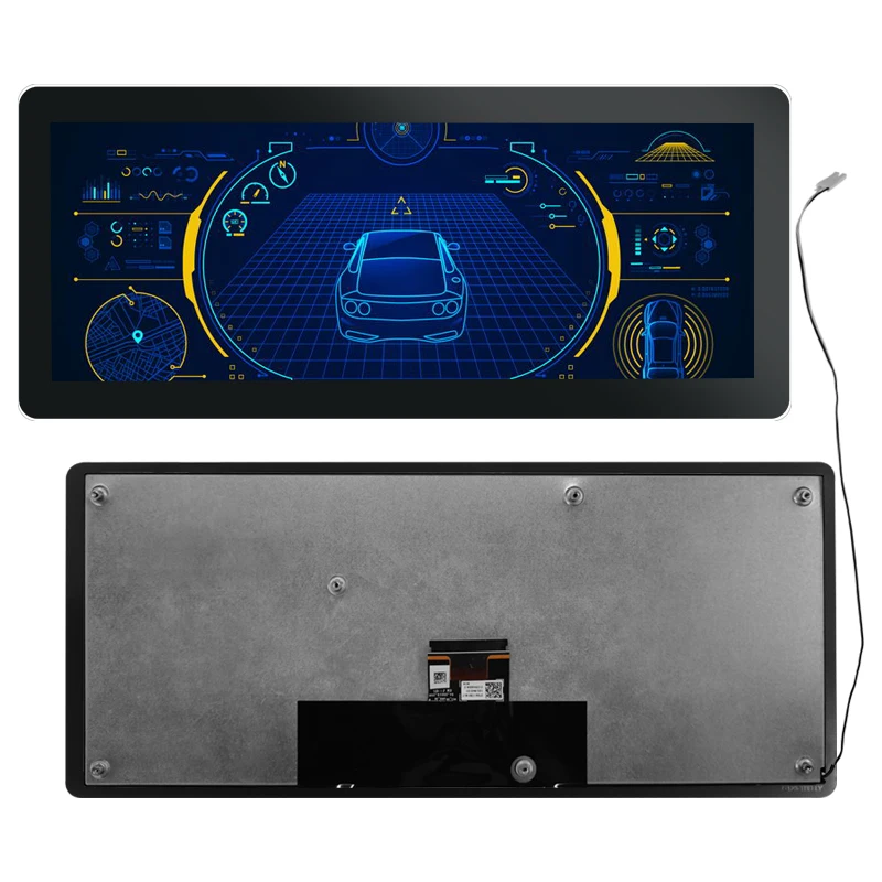 Bar Type Screen 12.3inch Lvds Tft Lcd Module 1920*720 800Nits Brightness Lcd Display Panel