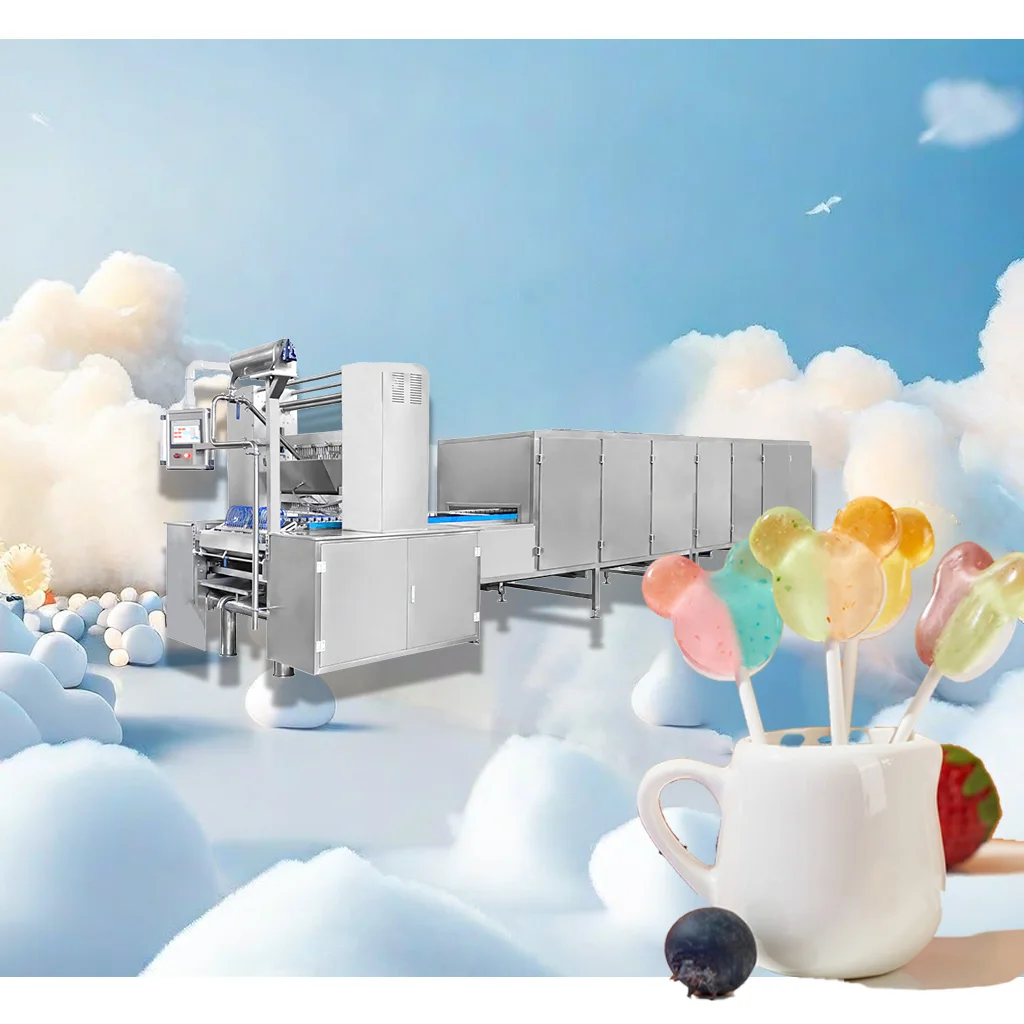 Small scale lollipops making machine Complete candy machine automatic factory price