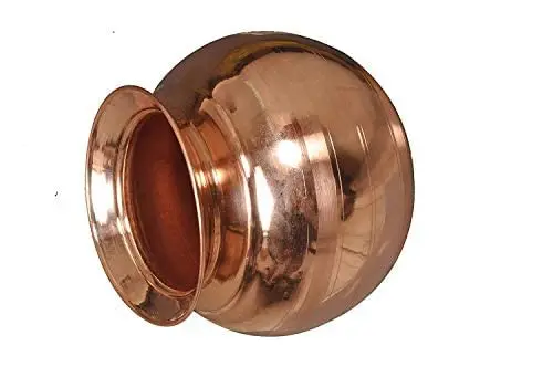 affordabale price Copper Water Matka Dispenser Pot Hammered Container Pure Glass Litre Tank Storage Pitchers Ltr Liter