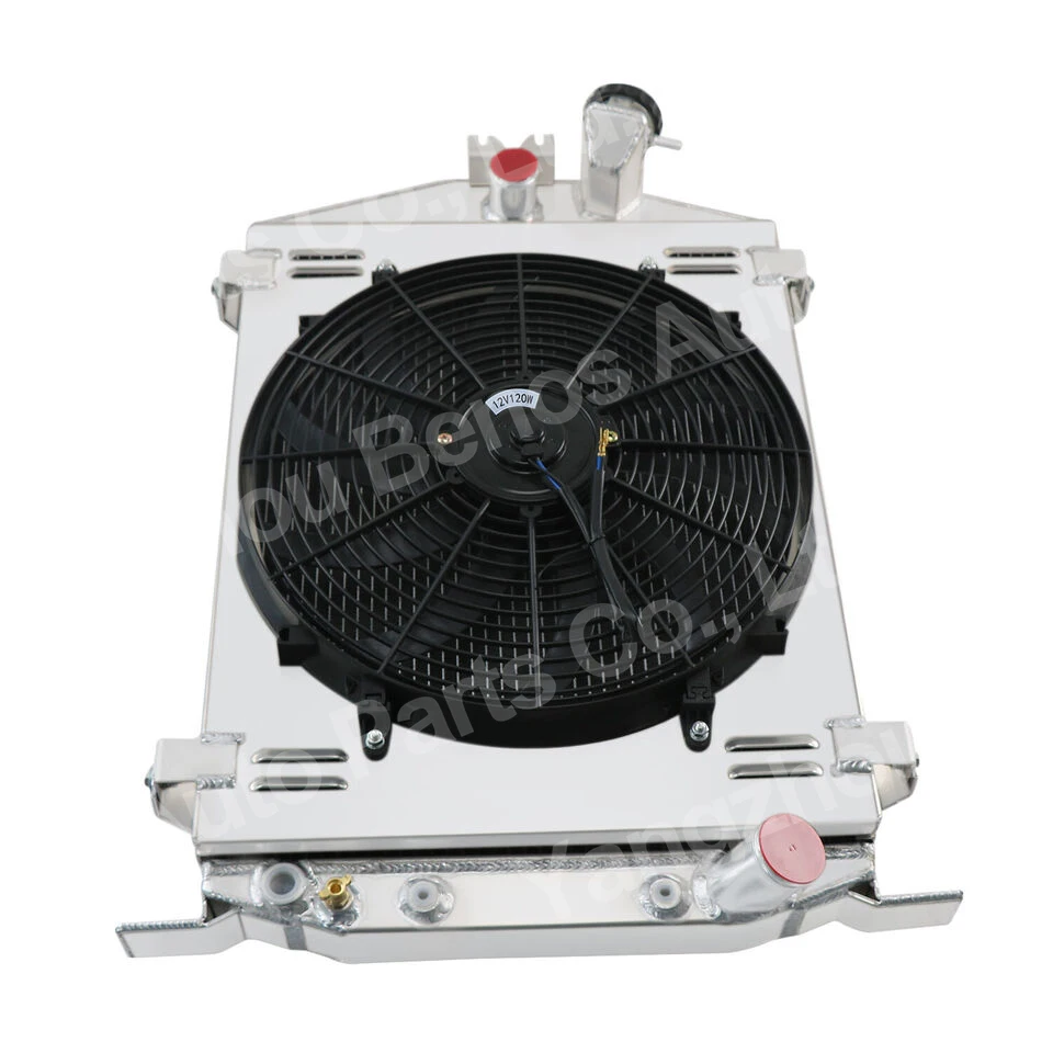 best price factory direct sale 3 Row Radiator Shroud Fan For 1932 Ford Hi High Boy Street Rod B/BB/18