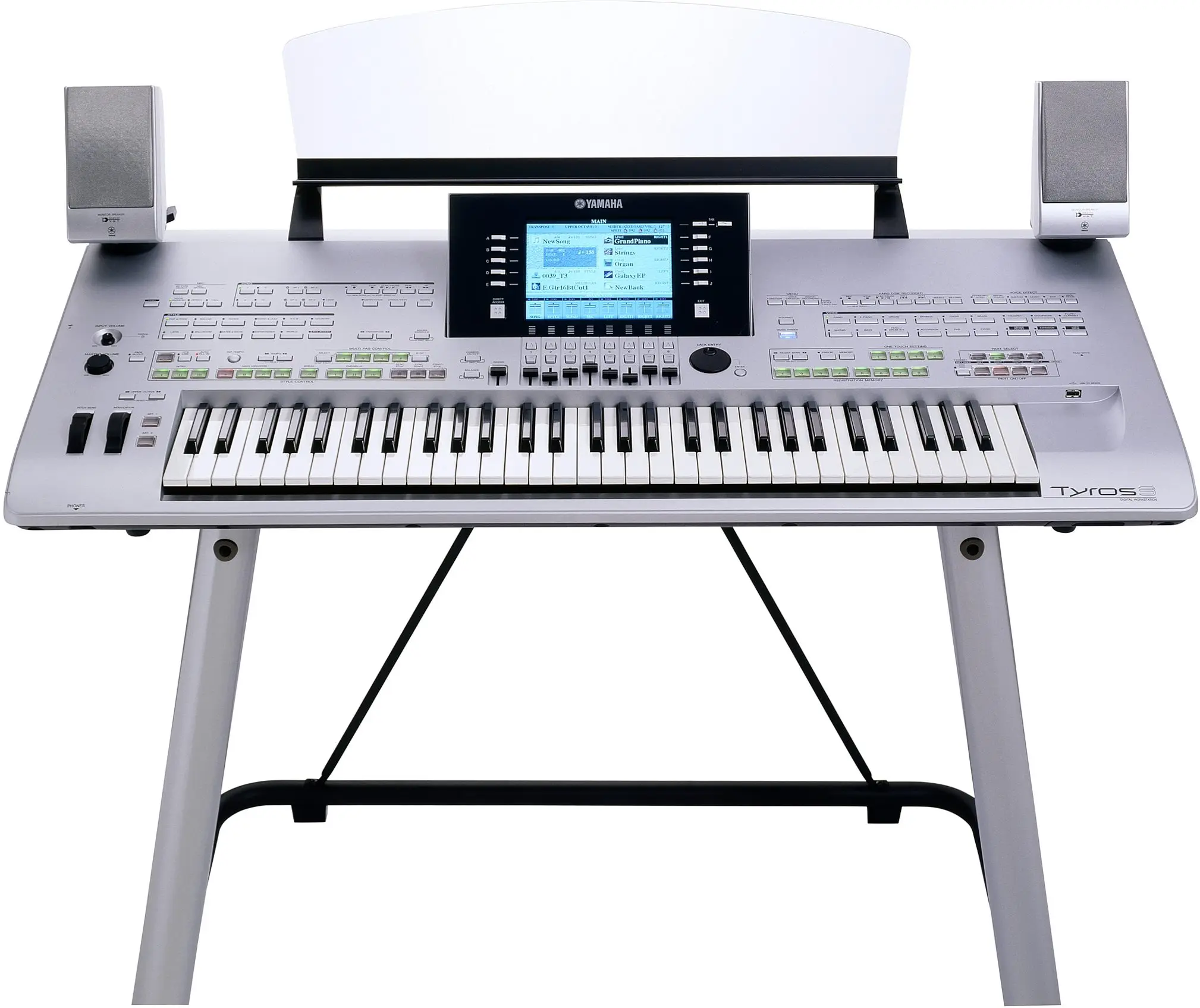 New Authentic Genos Tyros 5 76 keys Arranger Workstations 76-Key Digital Piano