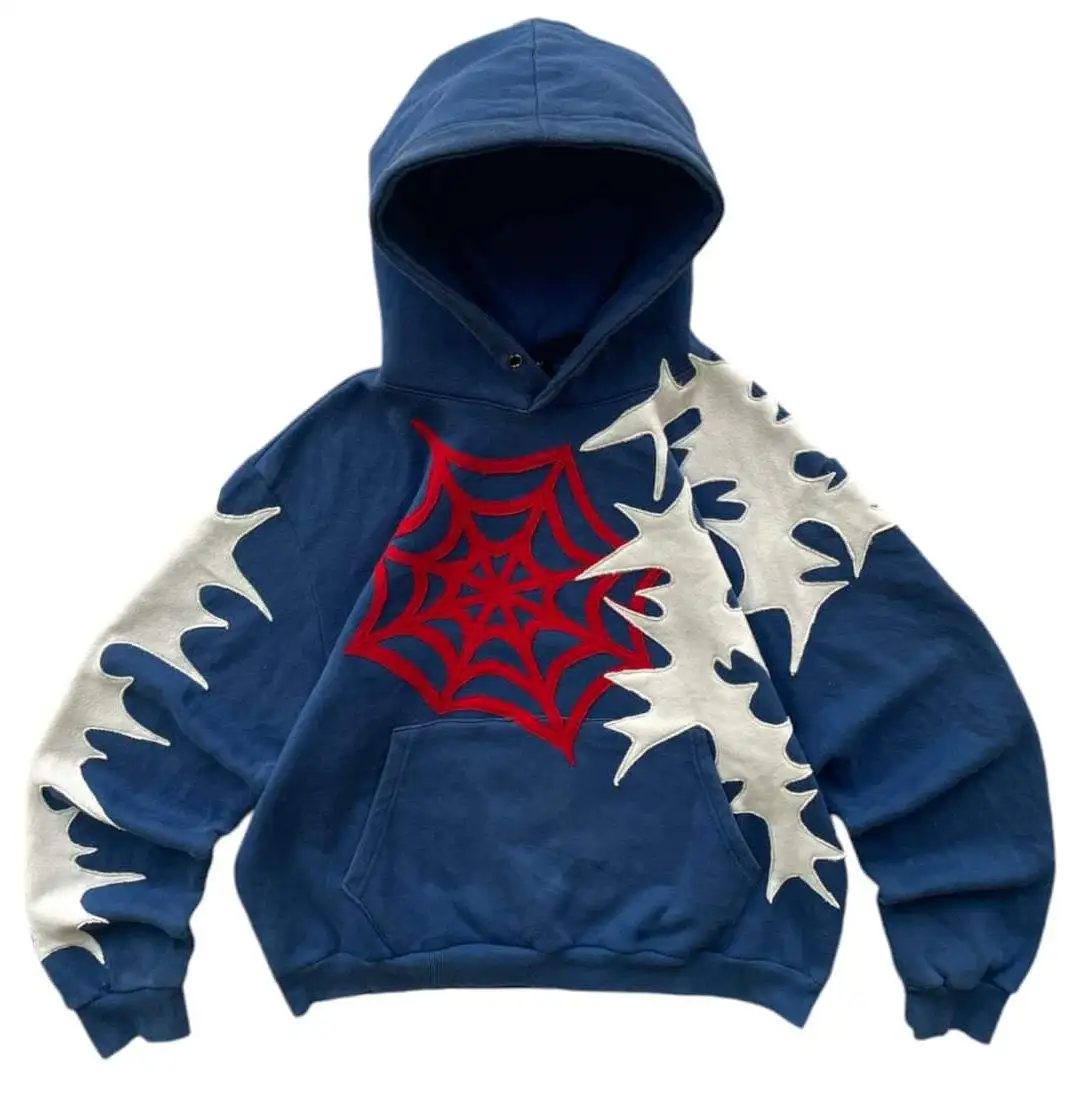 Next Level Fashion Hoodies Without Drawstring Custom Factory Wholesale Thermal Cropped Hoodie Fashion Quality Pullover Hoodie