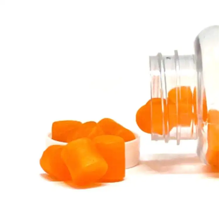 Raspberry flavor sleep support dietary supplements Natural Sleep Aid Melatonin Lavender Chamomile Vintamin Gummies