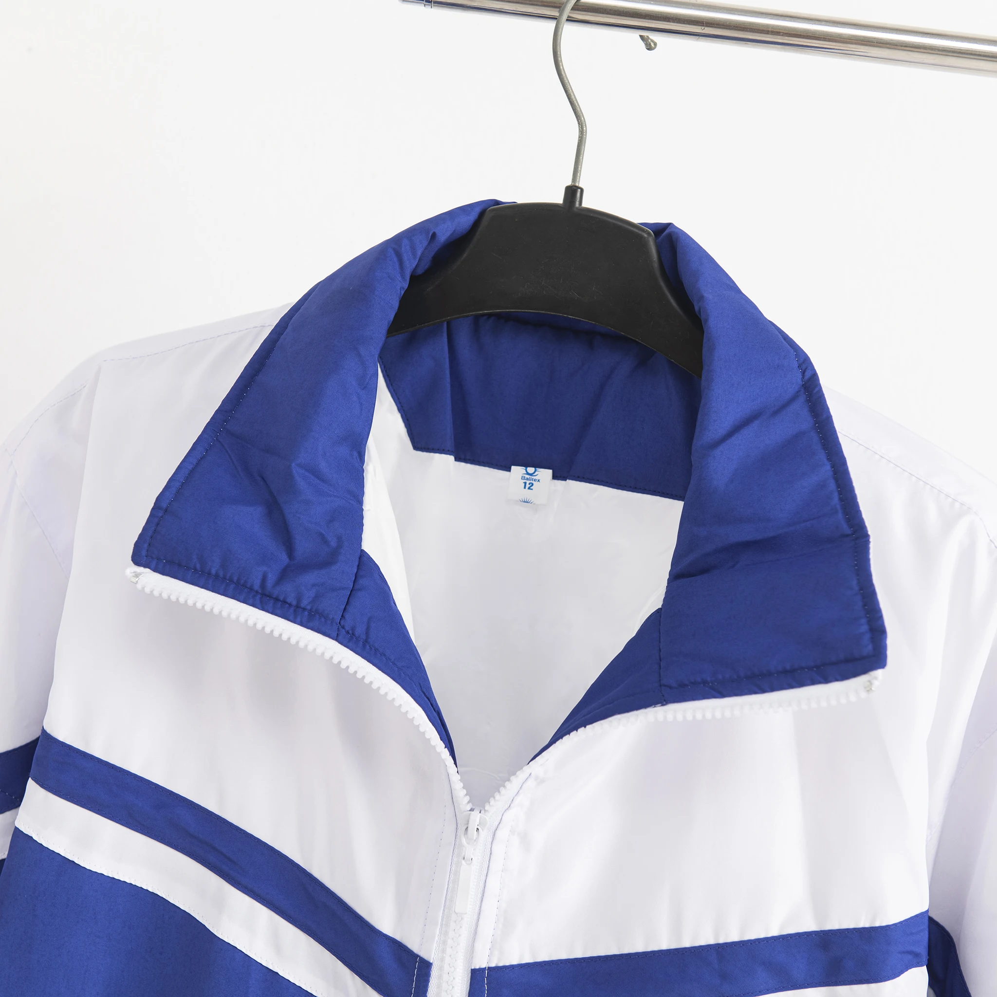 Long Sleeve School Uniform Jacket Warm Comfortable For Winter and Classroom or Casual Wear Horizontal Stripe Pattern