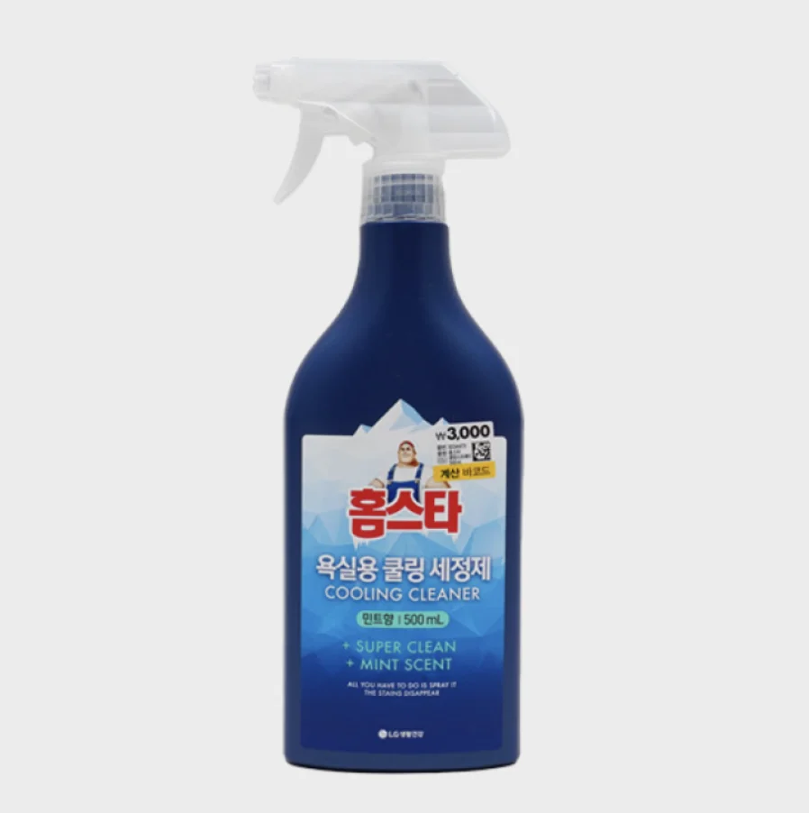 LG Homestar cooling spray bathroom cleaner made in korea