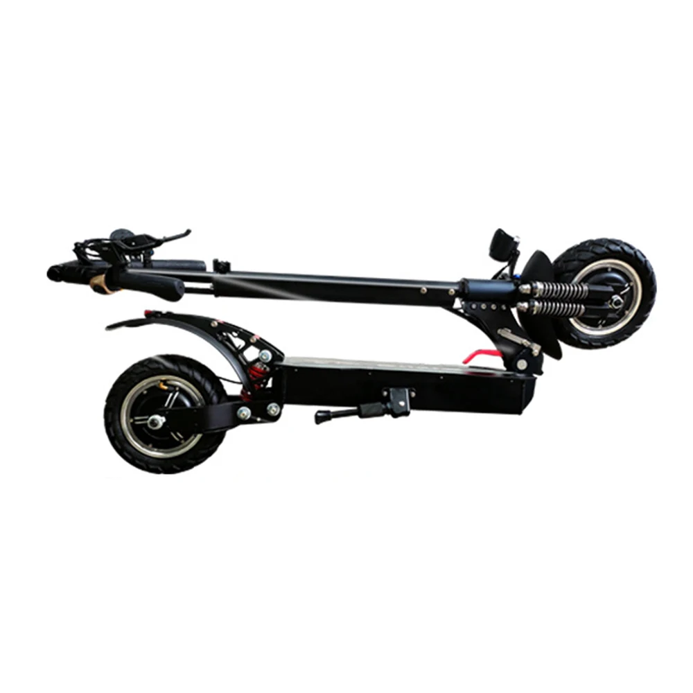 High Power Import e scooter 48V 2400w Brushless Motor 10 Inch LED Display Unisex Foldable Mini Electric Scooter for Adults